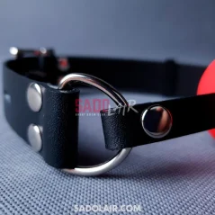 Leather BDSM gag standard