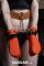 Massive Leather Restraint Belt for Police Handcuffs