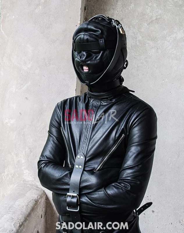 Leather Heavy Deprivation Hood