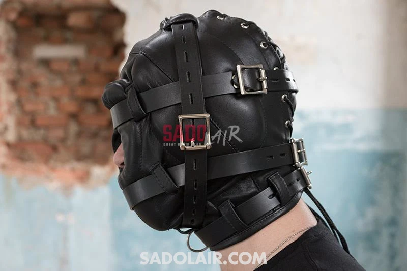 Deprivation hood with nose hole