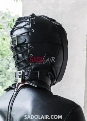 Leather Heavy Deprivation Hood