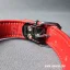 Leather Fetish Collar Carbon Red