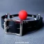 Leather BDSM gag Comfort