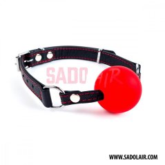 Leather BDSM gag luxury