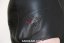 Leather hood open mouth and chin