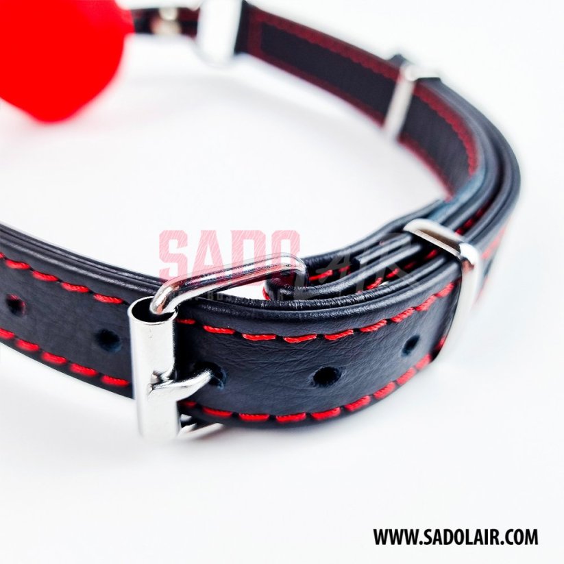 Leather BDSM gag luxury