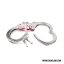 Steel police hand cuffs
