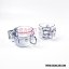 Lockable Wrist Cuffs Transparent PVC