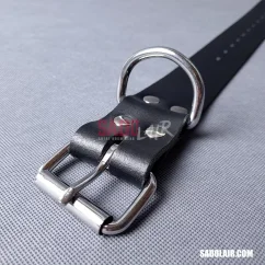 Leather Bondage Belt 40mm Black ( 50 - 120cm )
