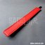 Leather Locking Padded BDSM Collar “Luxury” Red