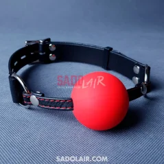 Leather BDSM gag Comfort