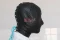 Leather hood nose holes