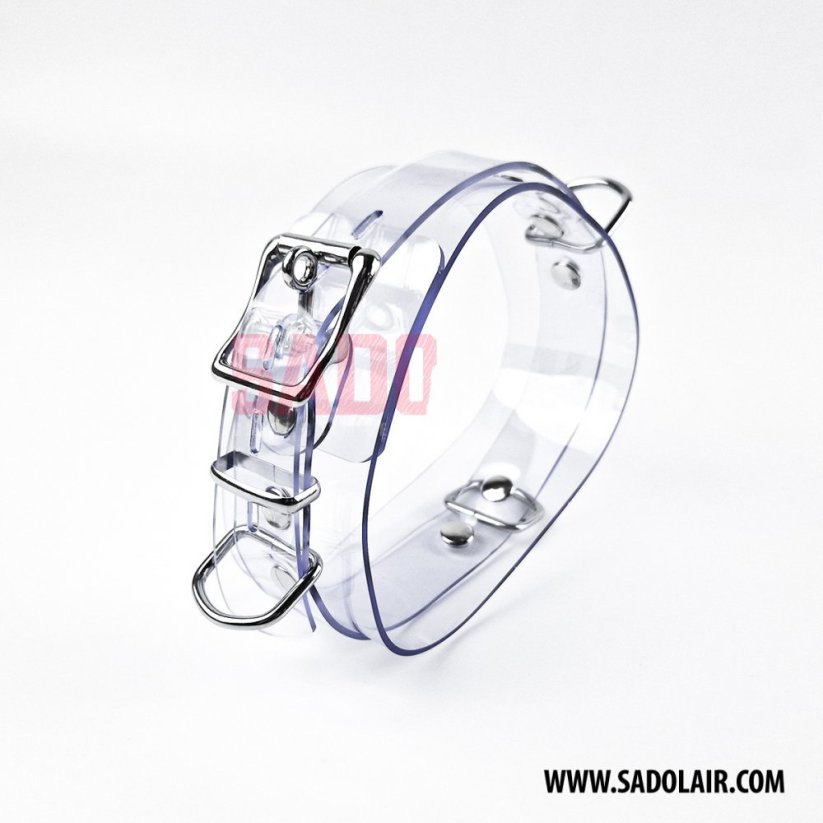 Lockable Collar Transparent PVC