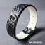 Leather Fetish Collar Carbon White