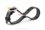 Locking leather BDSM strap cuffs